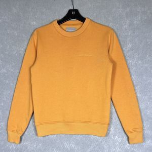 Everlane sweatshirt Womens XXS Orange Crewneck Pullover Casual 100% Human